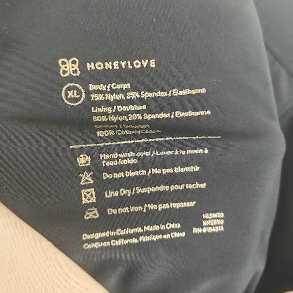 Honeylove SuperPower Shapewear Shorts XL | High-Waist Sculpting Seamless Shorts - Picture 11 of 11